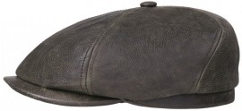 Casquette STETSON cuir grainé