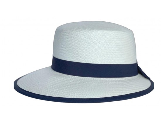 Chapeau Panama blanc -...